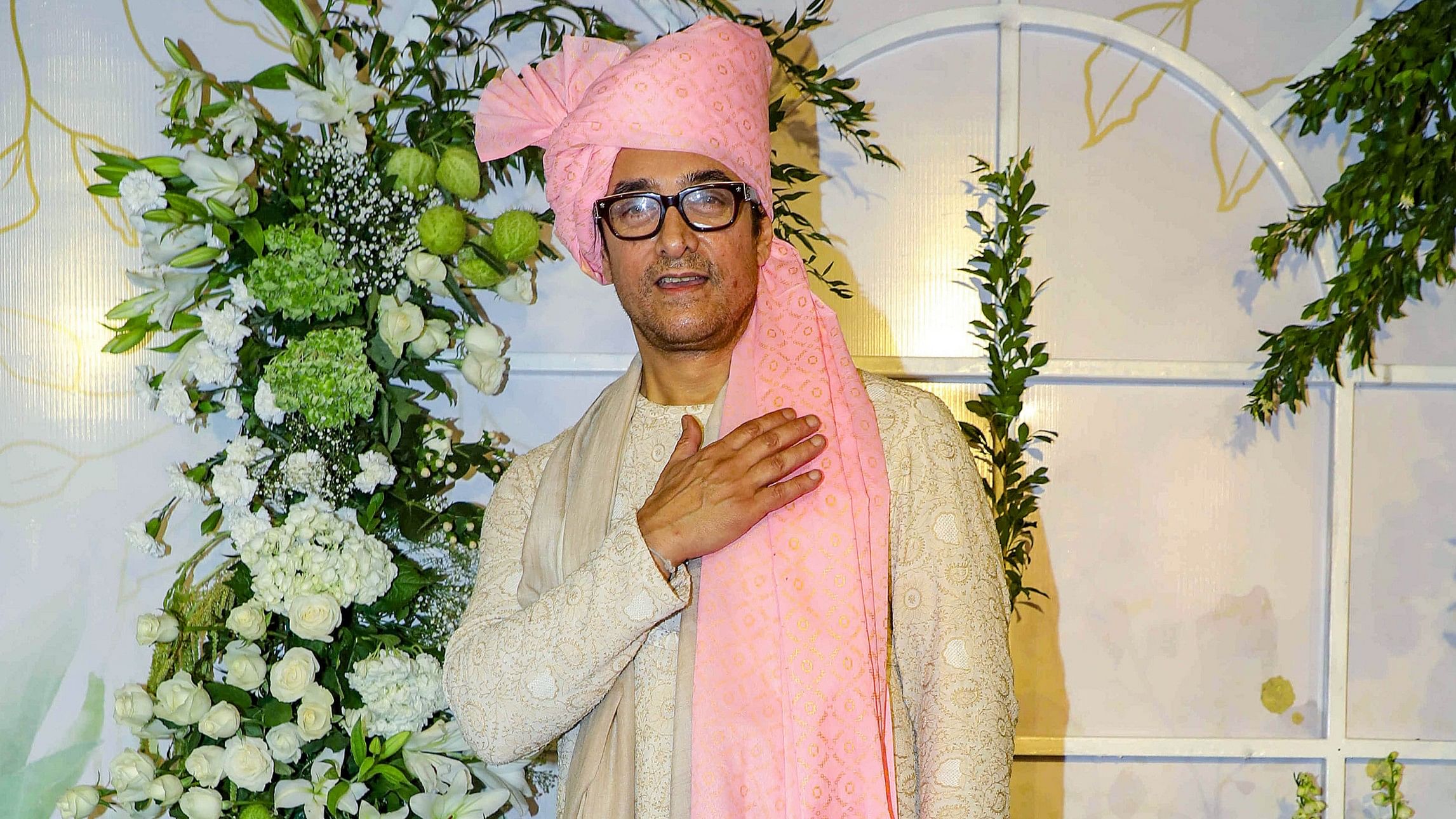 <div class="paragraphs"><p>Aamir Khan during Ira Khan's wedding day.</p></div>