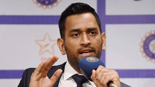 <div class="paragraphs"><p>M S Dhoni.</p></div>