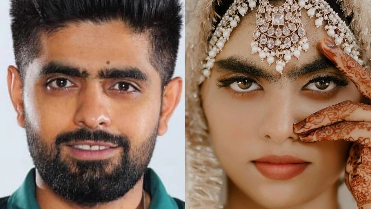 <div class="paragraphs"><p>A collage of Pakistan cricketer Babar Azam and his lookalike.</p></div>