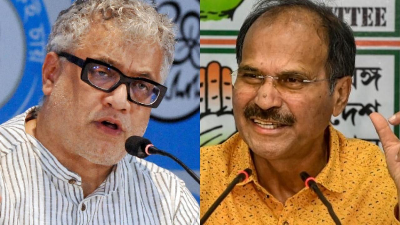 <div class="paragraphs"><p>Derek O'Brien and&nbsp;Adhir Ranjan Chowdhury.</p></div>