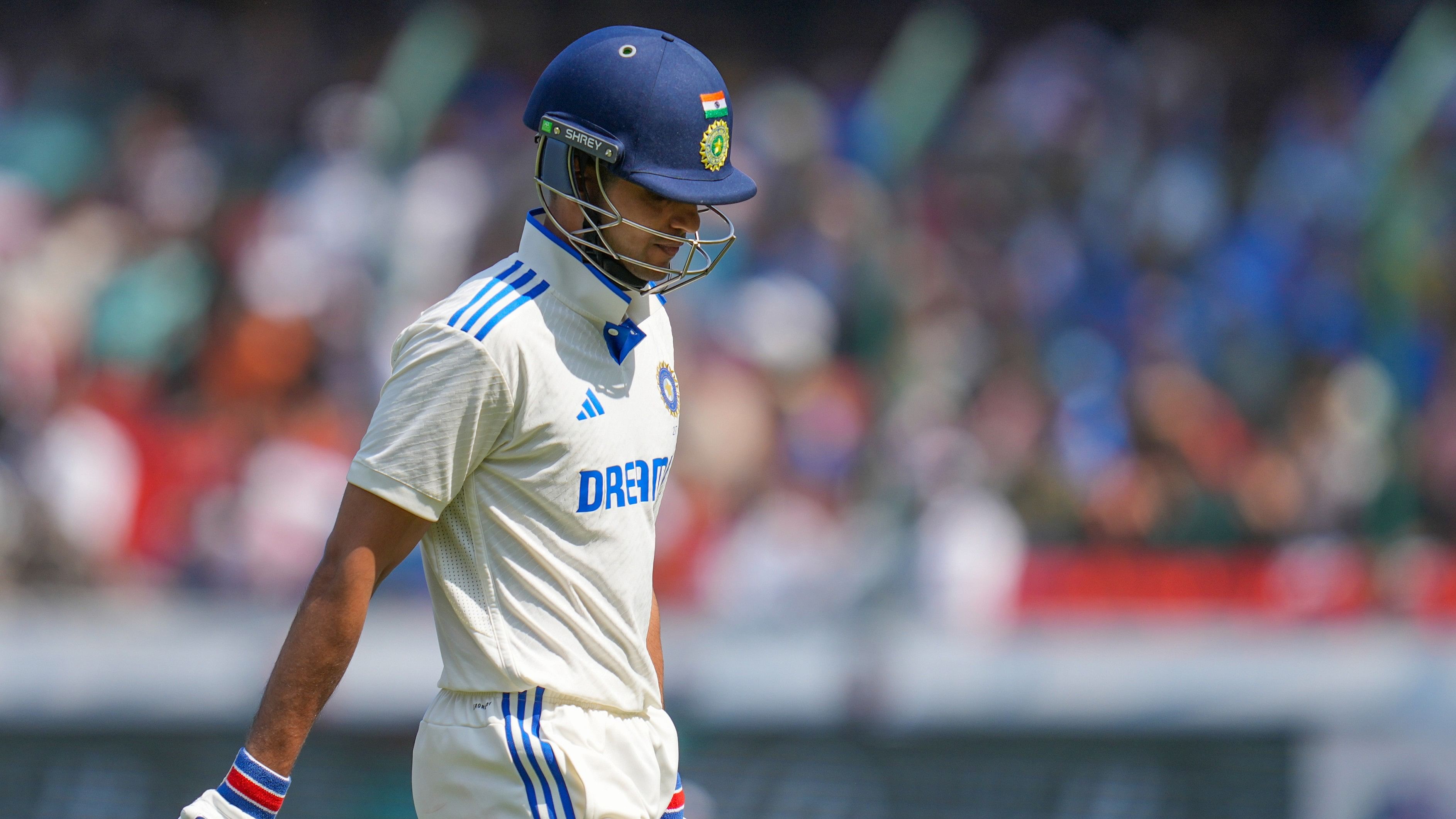 <div class="paragraphs"><p>Shubman Gill was a big let down in the Hyderabad Test.&nbsp;</p></div>