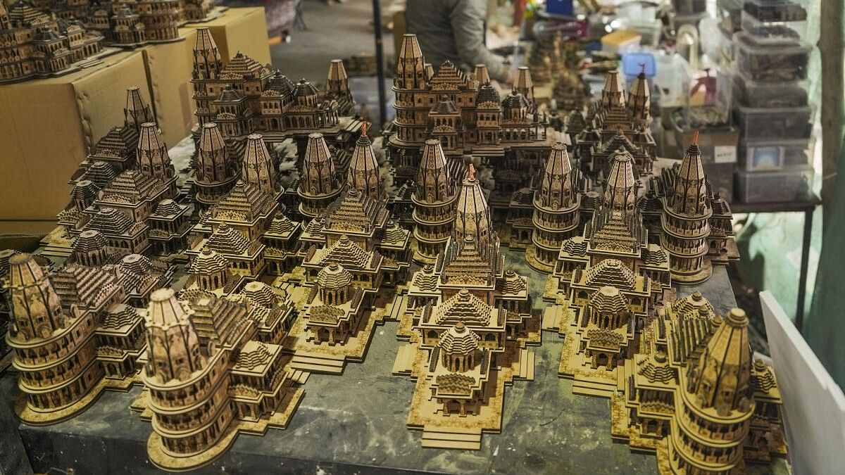 <div class="paragraphs"><p>Ram Temple models in Ayodhya.</p></div>