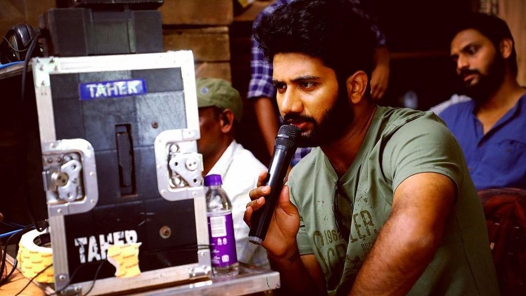 <div class="paragraphs"><p>Prasanth Varma on the sets of a film.</p></div>