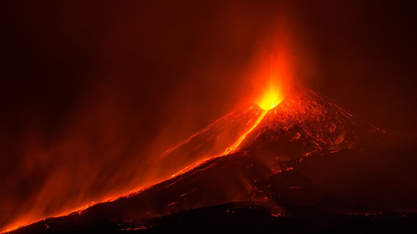 <div class="paragraphs"><p>Photo of a volcanic eruption. (Image for representation)&nbsp;</p></div>
