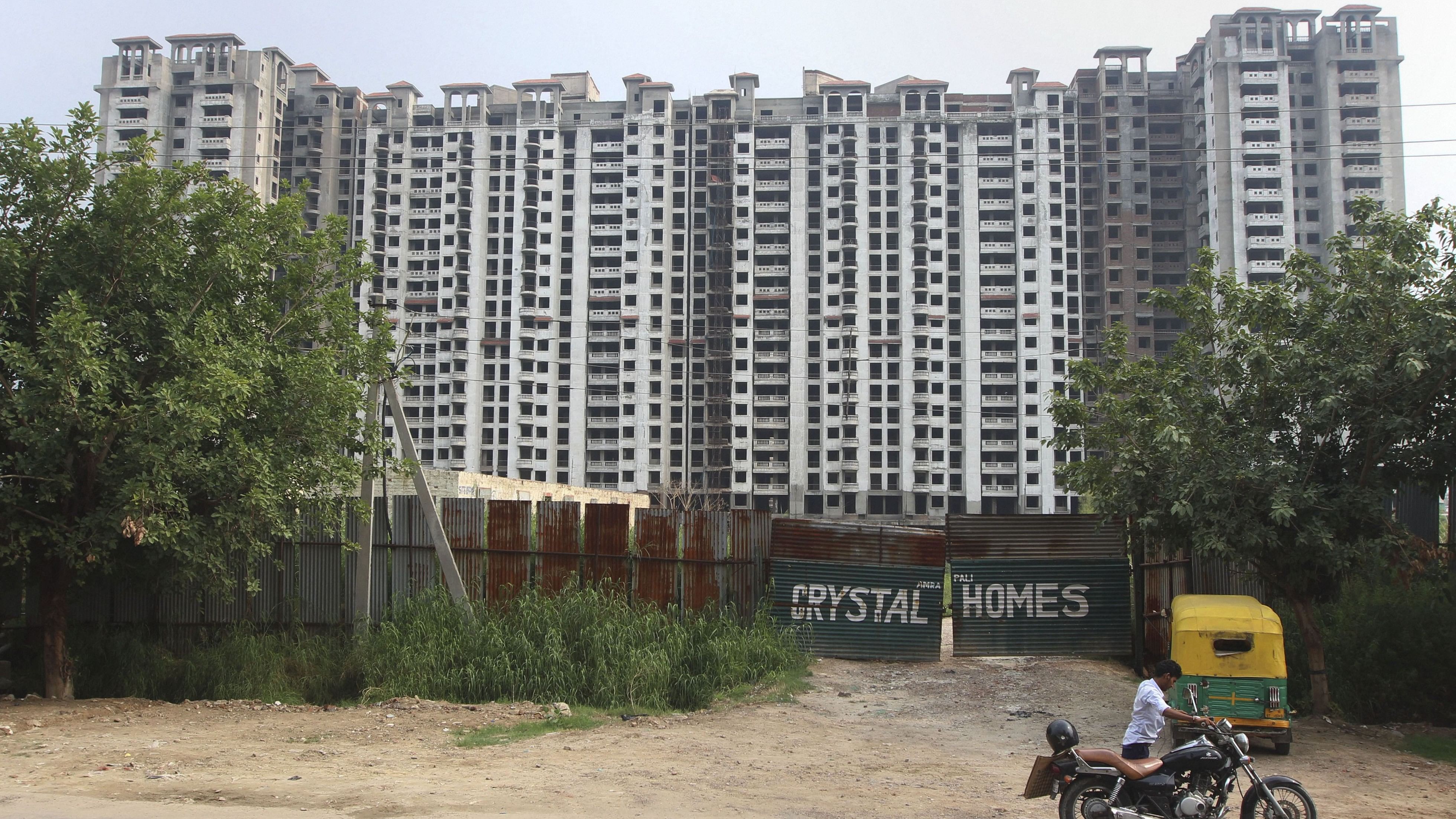 <div class="paragraphs"><p>File photo of&nbsp;an Amrapali Group project in Sector 78 of Noida.</p></div>