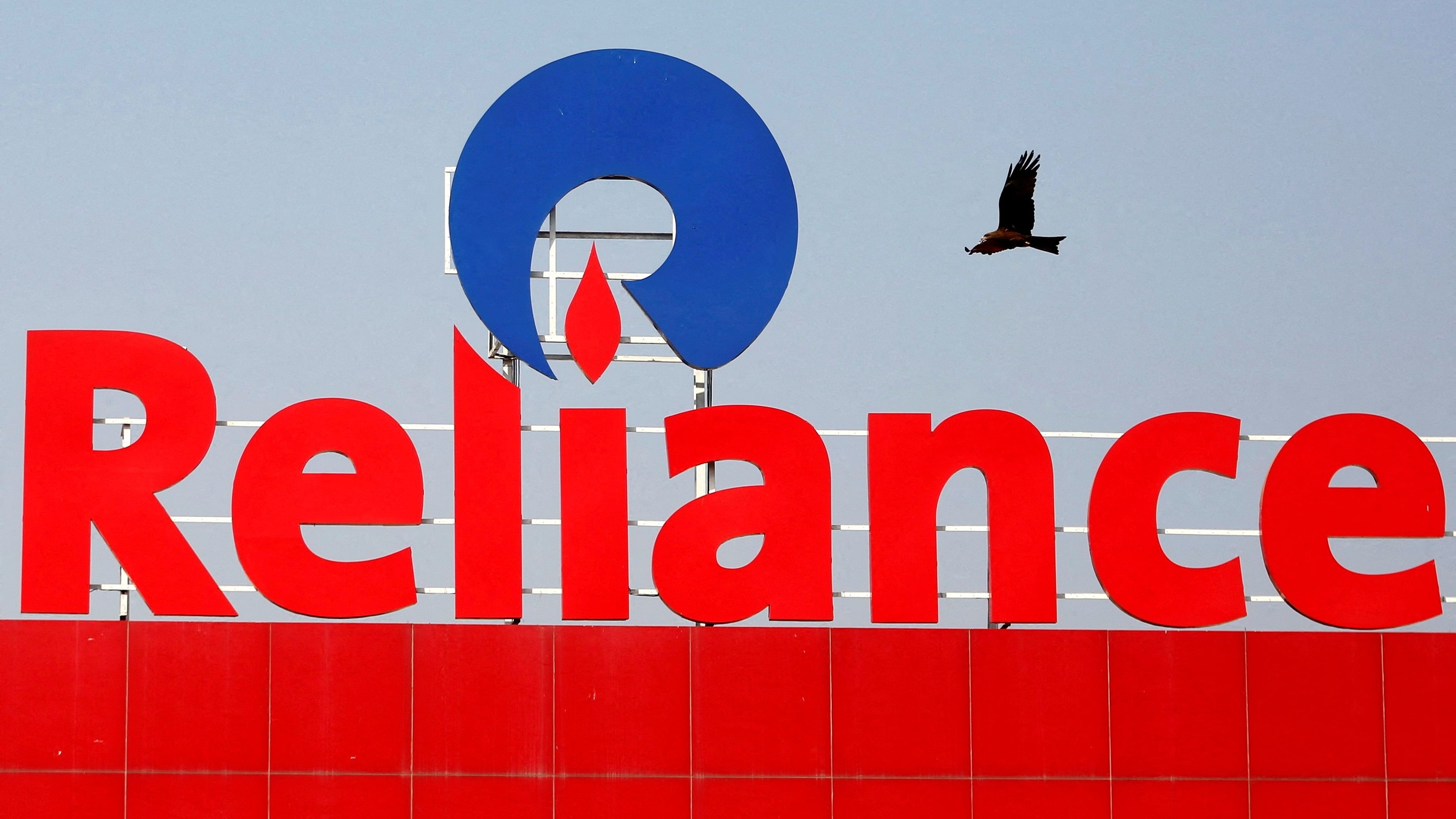 <div class="paragraphs"><p>File Photo of  Reliance Industries logo installed on its mart in Ahmedabad. </p></div>