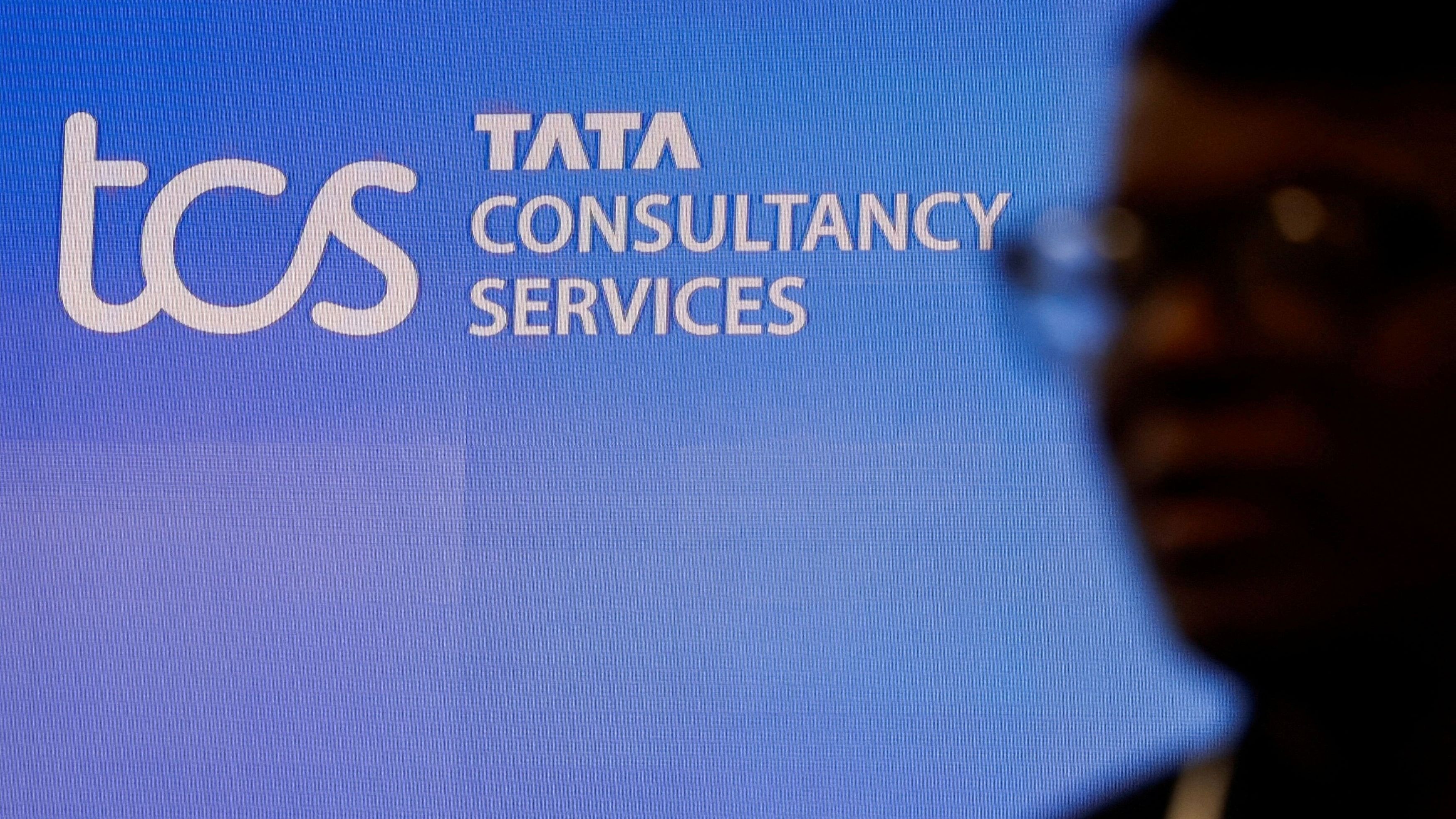 <div class="paragraphs"><p>The logo of Tata Consultancy Services is seen here.&nbsp;</p></div>