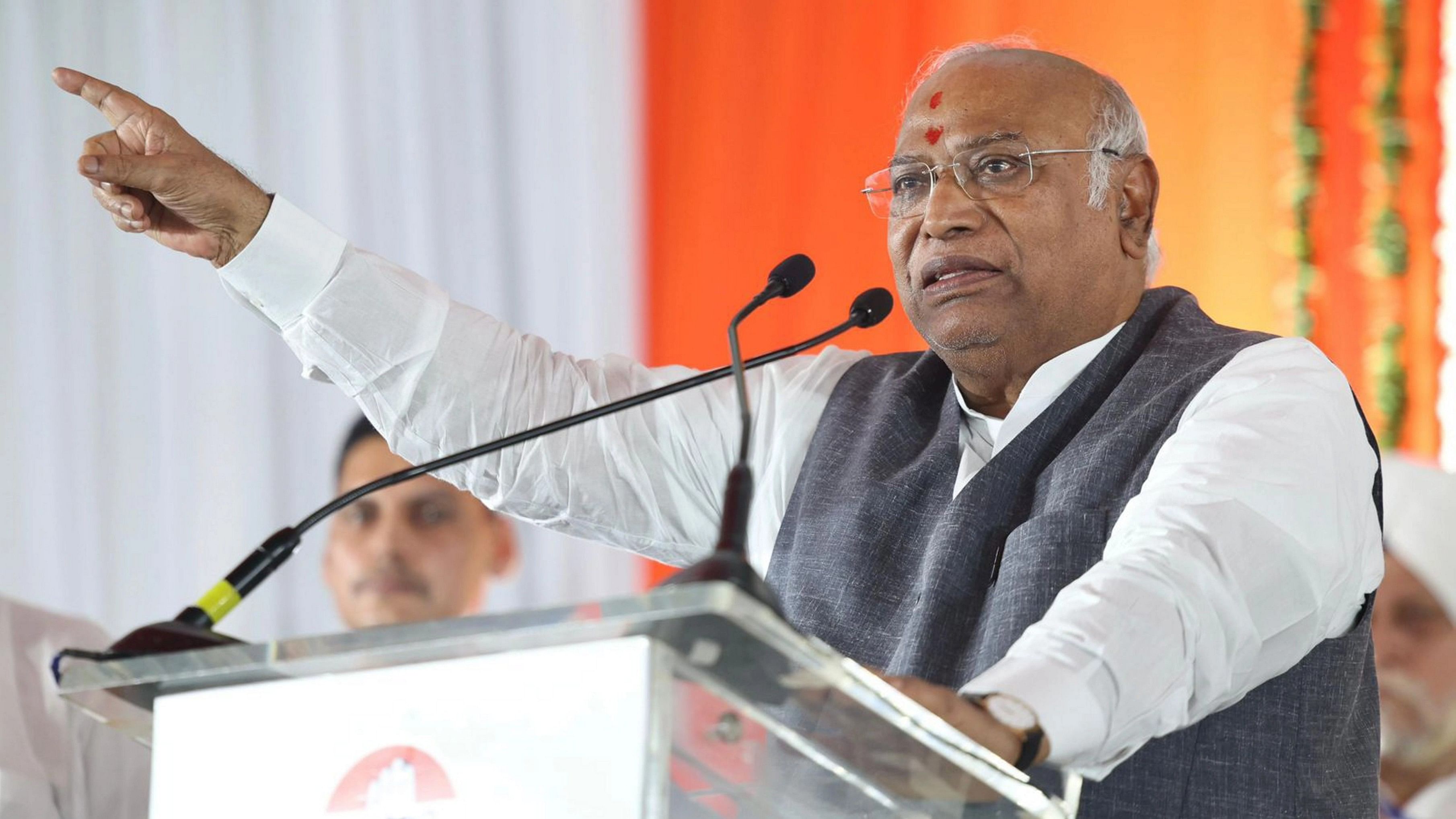 <div class="paragraphs"><p>Congress President Mallikarjun Kharge.</p></div>