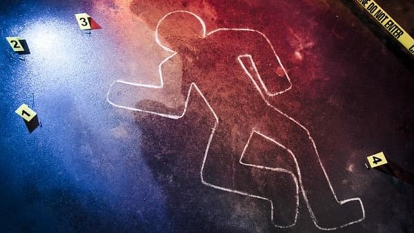 <div class="paragraphs"><p>Representational image of chalk outline after a shooting incident.&nbsp;</p></div>