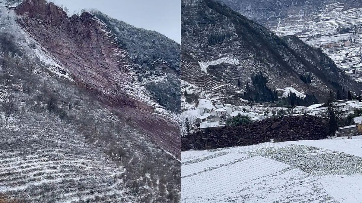 China Landslide 2024 Today 47 Buried, Over 200 Evacuated As Massive