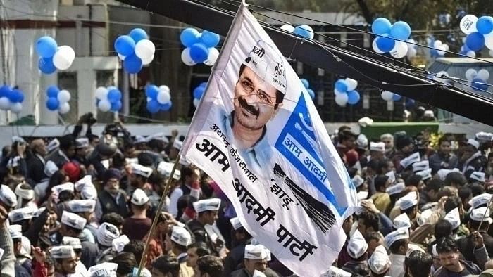 <div class="paragraphs"><p>Aam Aadmi Party flag.</p></div>