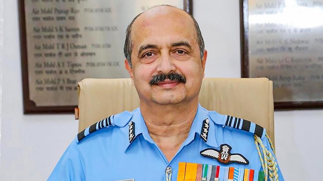 <div class="paragraphs"><p>Air Chief&nbsp;Marshal V R Chaudhari</p></div>