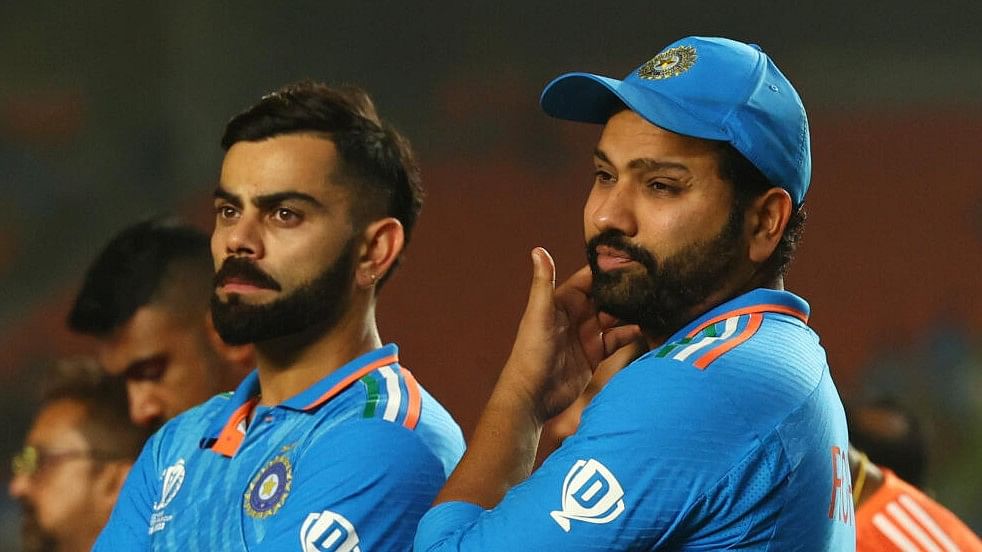 <div class="paragraphs"><p>Rohit Sharma  and Virat Kohli</p></div>