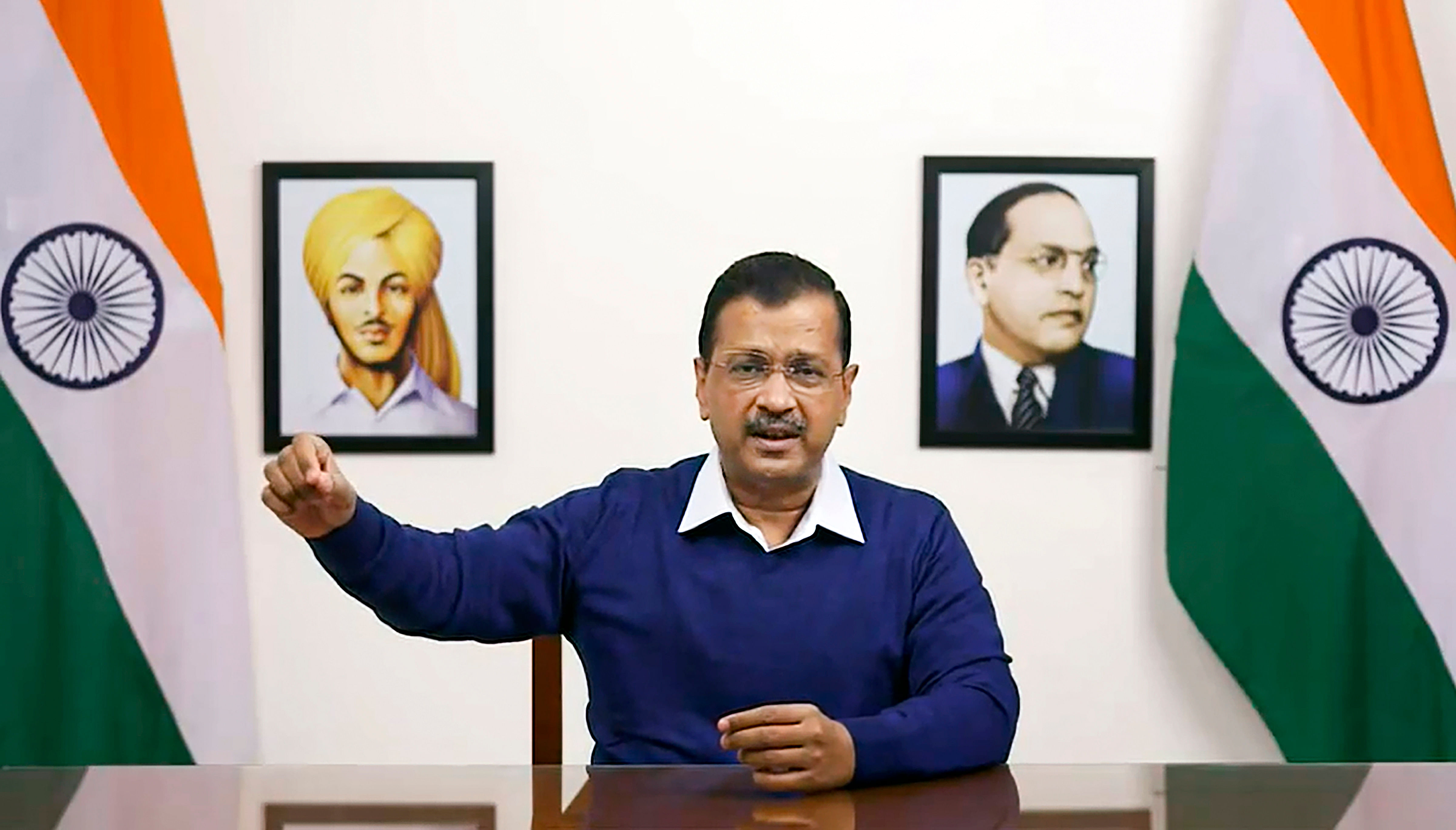 <div class="paragraphs"><p> Delhi Chief Minister Arvind Kejriwal addresses a press conference regarding summons issued to him by the Enforcement Directorate in the excise policy case, in New Delhi, Thursday, Jan. 4, 2024.</p></div>