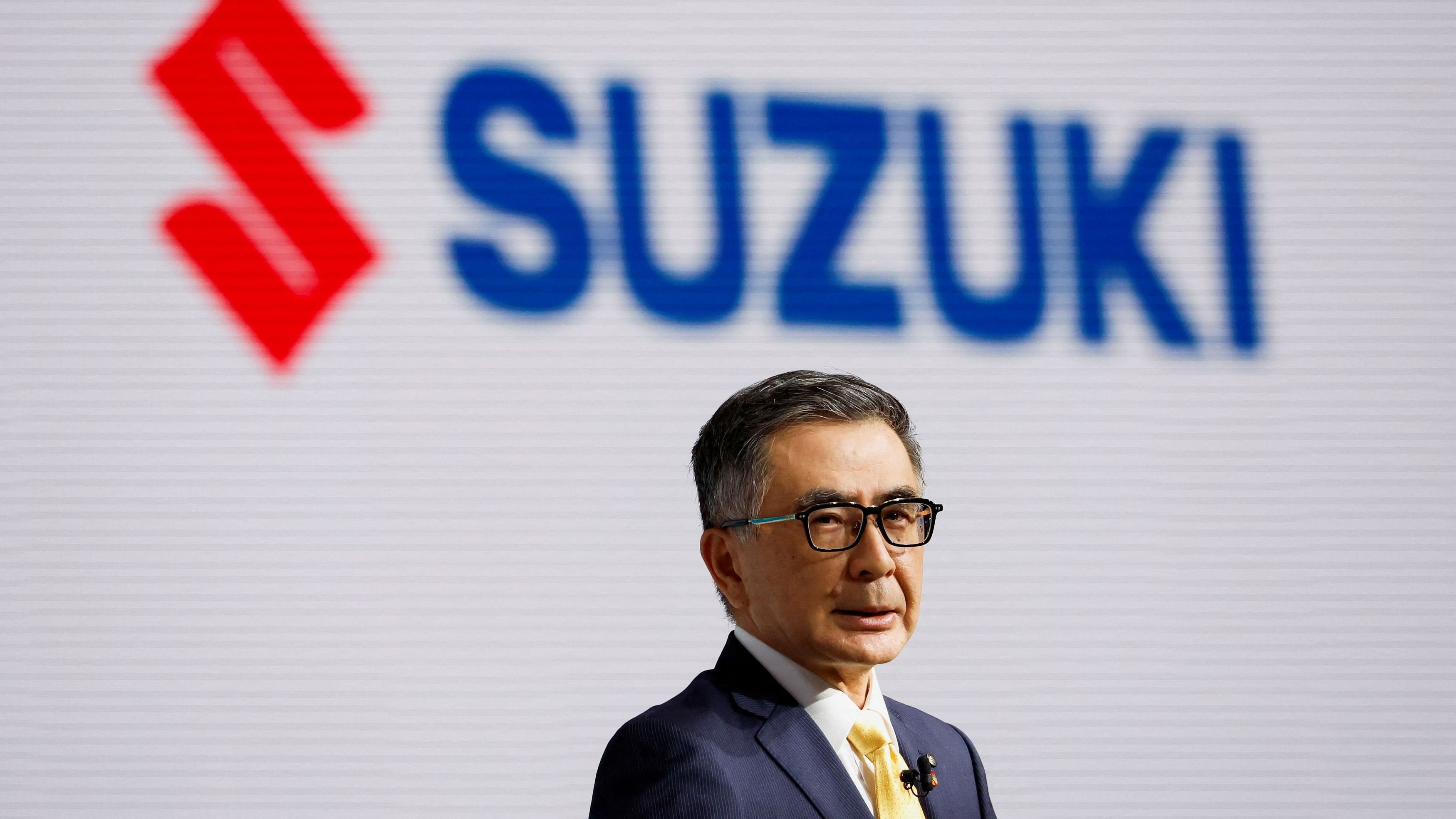 <div class="paragraphs"><p>President and Representative Director at Suzuki Motor Corporation Toshihiro Suzuki </p></div>