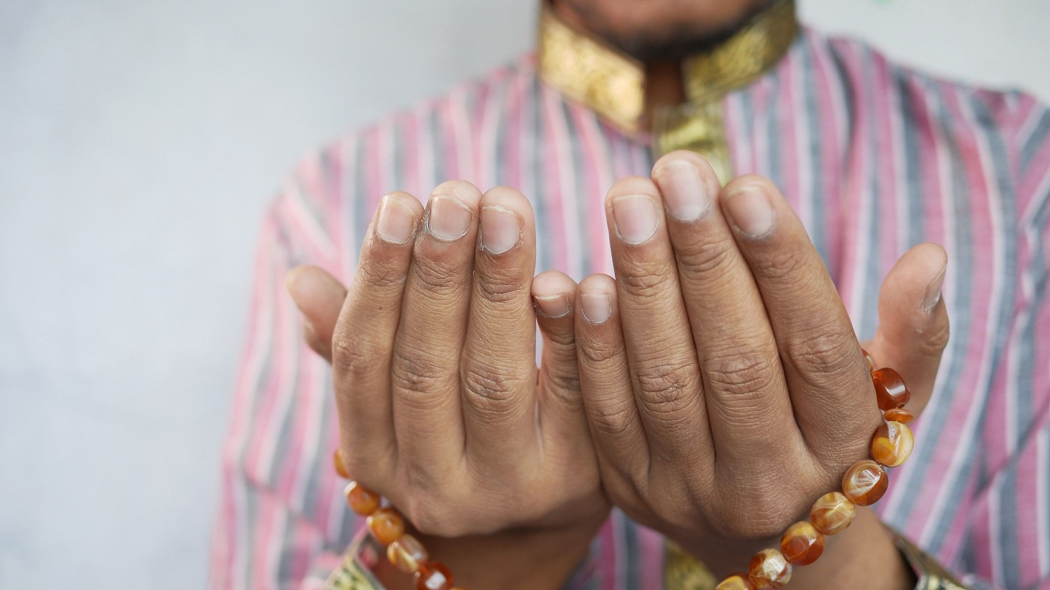 <div class="paragraphs"><p>Representative image of a man offering namaz.</p></div>