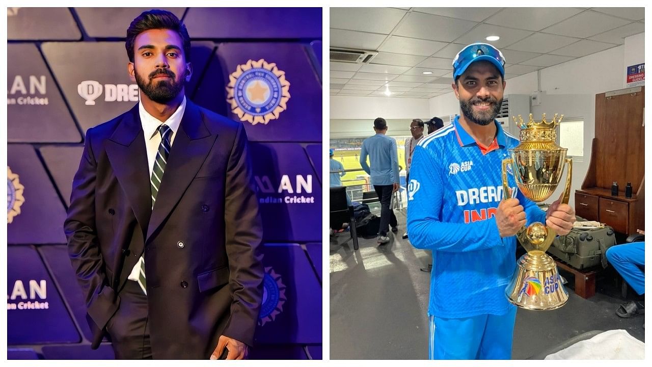 <div class="paragraphs"><p>Indian cricketers K L Rahul and Ravindra Jadeja.</p></div>