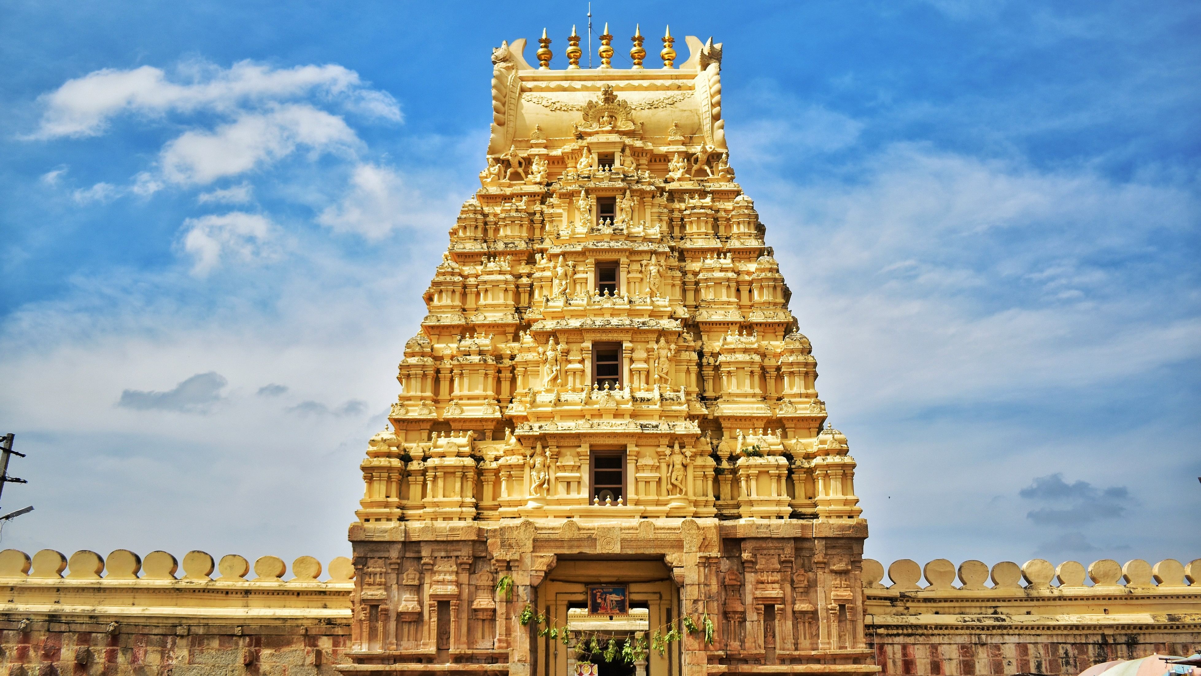 <div class="paragraphs"><p>Representative image showing a temple in Karnataka.</p></div>