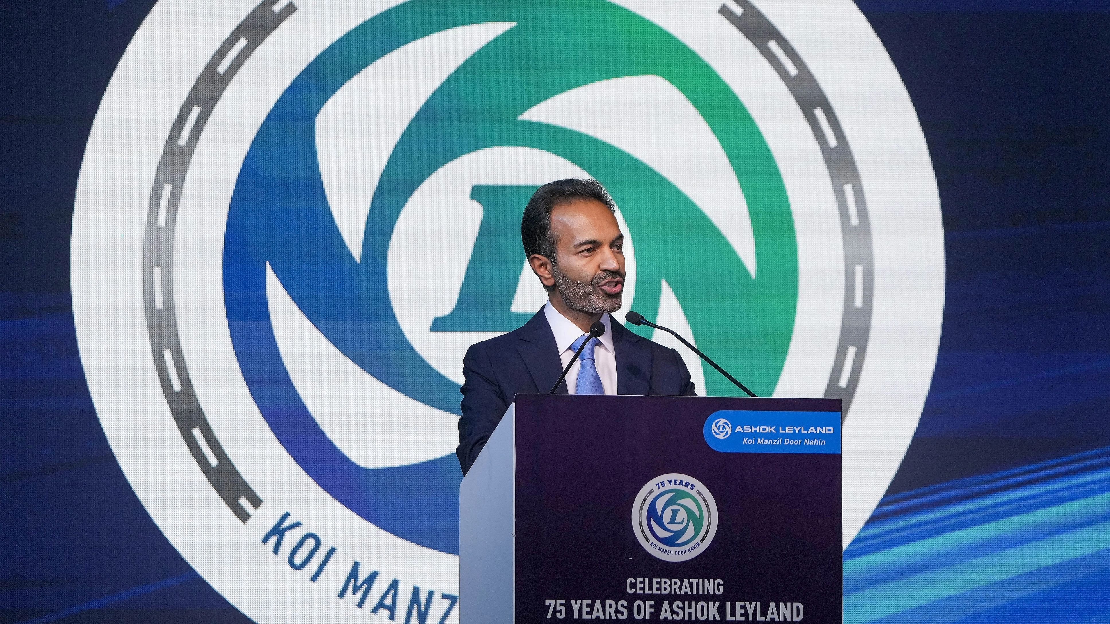 <div class="paragraphs"><p>Chairman of Ashok Leyland.</p></div>