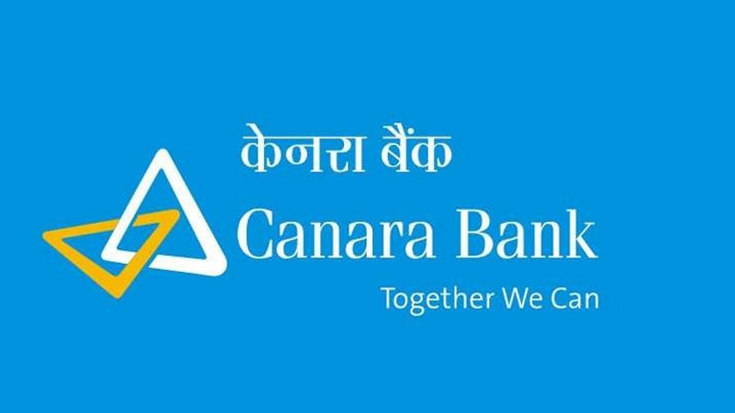 <div class="paragraphs"><p>The logo of the Canara Bank is seen here.&nbsp;</p></div>