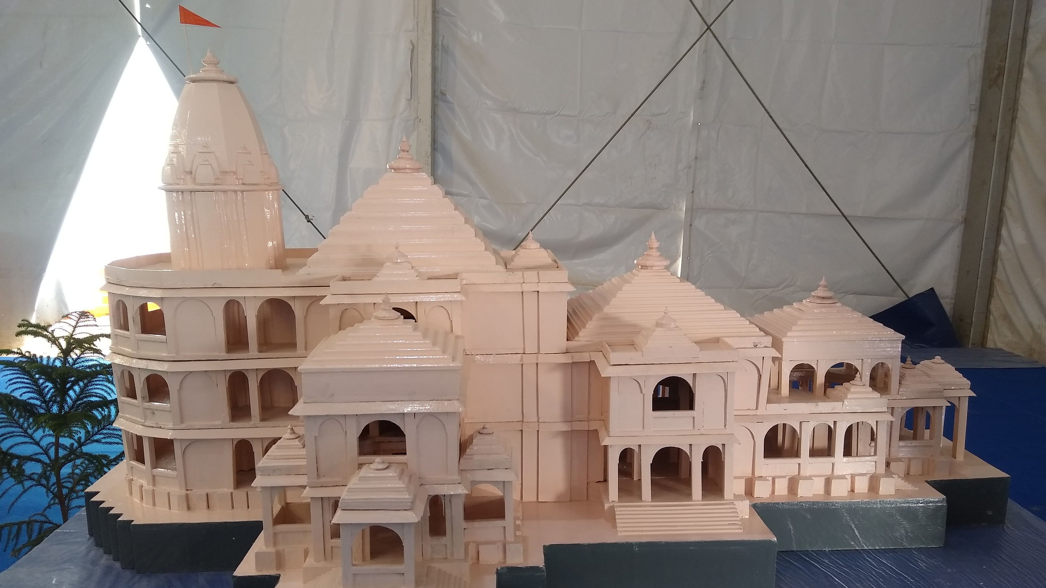 <div class="paragraphs"><p>Ram Temple models at CSIR pavilion.</p></div>