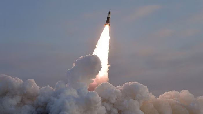 <div class="paragraphs"><p>Representative image of a missile being launched.</p></div>