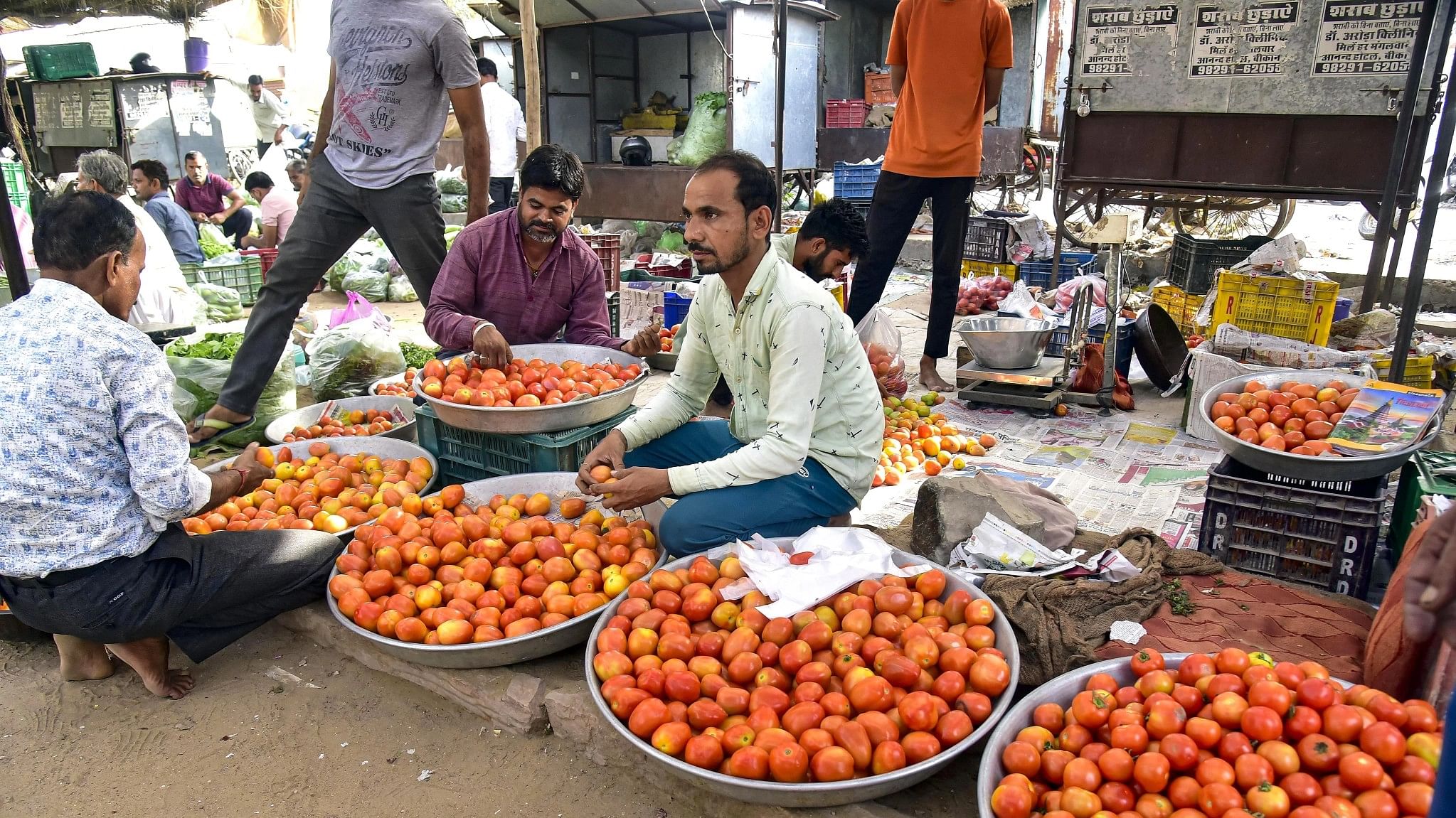 <div class="paragraphs"><p>Representative image of tomatoes being sold.</p></div>