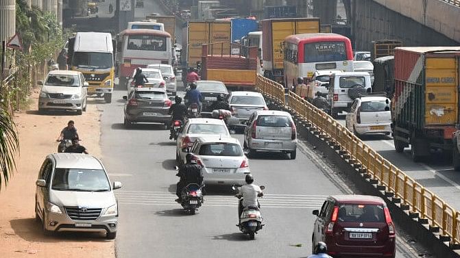 <div class="paragraphs"><p>File photo of Bengaluru traffic.&nbsp;</p></div>