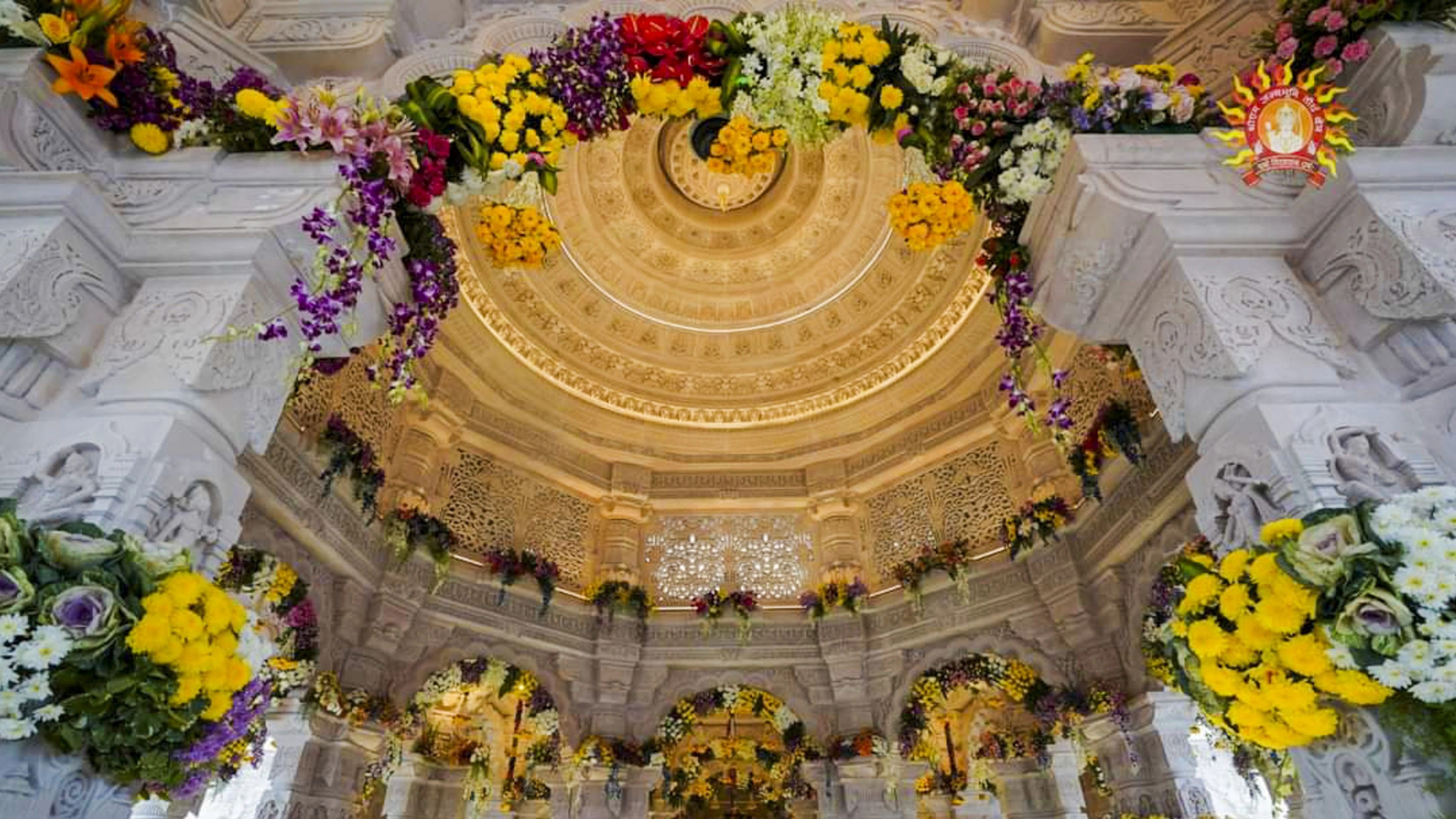 <div class="paragraphs"><p>Ayodhya: Inside view of the Ram Temple on the eve of its consecration ceremony, in Ayodhya, Sunday, Jan. 21. 2024. </p></div>