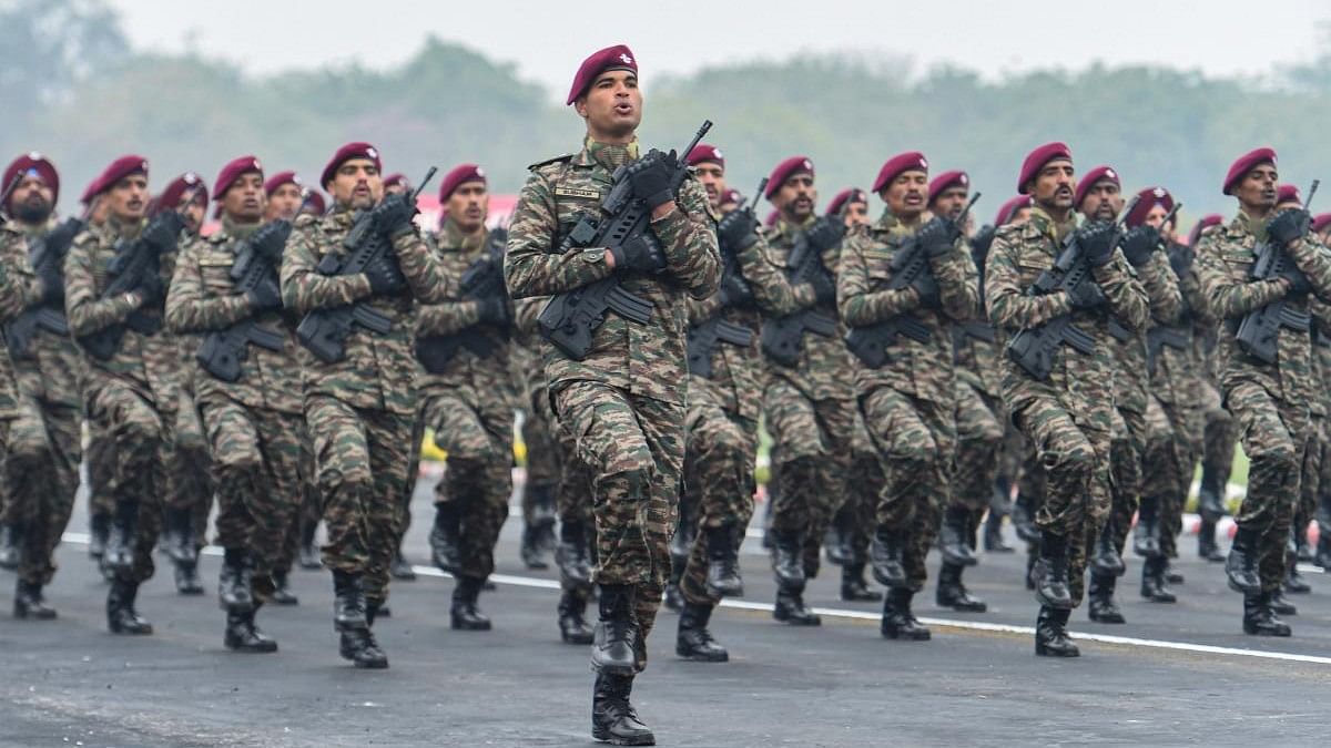 <div class="paragraphs"><p>File photo of Special Forces commandos march past during the Army Day Parade, at KM Cariappa Parade Ground, in New Delhi.&nbsp;</p></div>