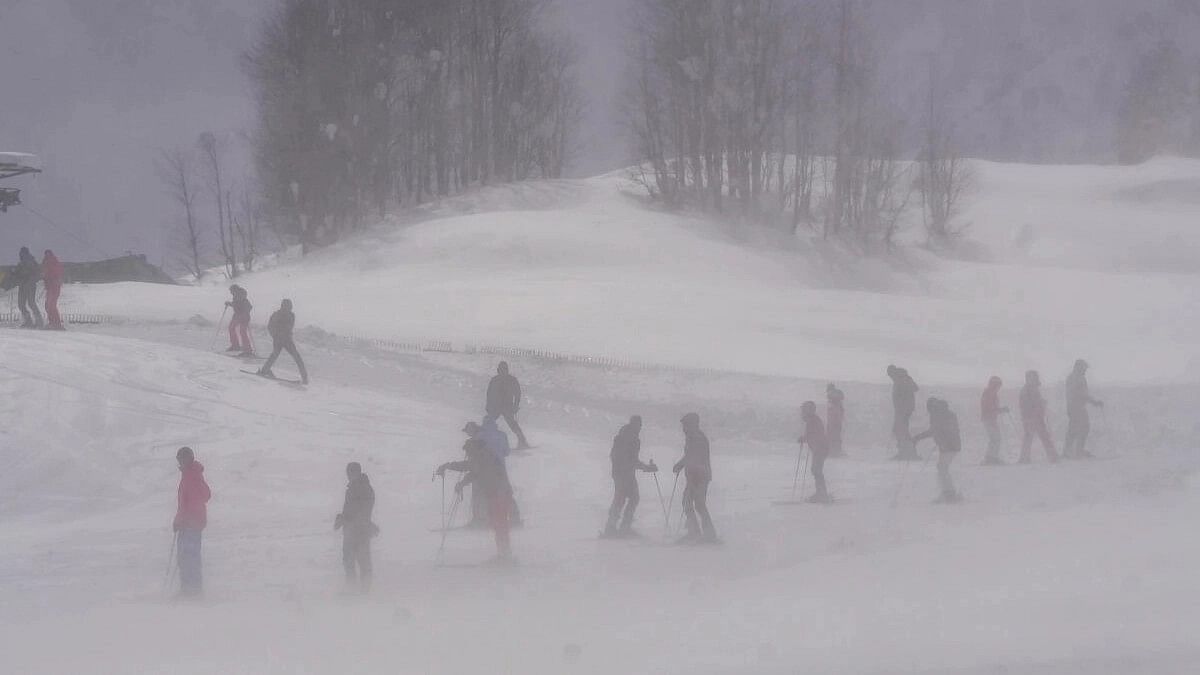 <div class="paragraphs"><p>File photo of skiers during the inaugural function of Khelo India Winter Games at Gulmarg.</p></div>