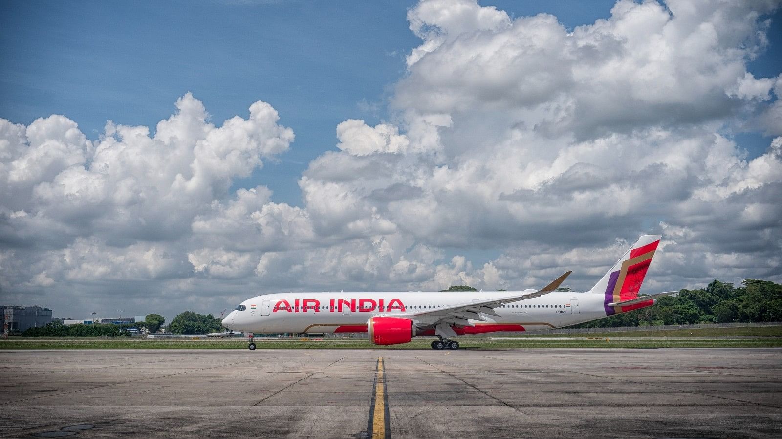 <div class="paragraphs"><p>Air India's new A350-900 aircraft.</p></div>