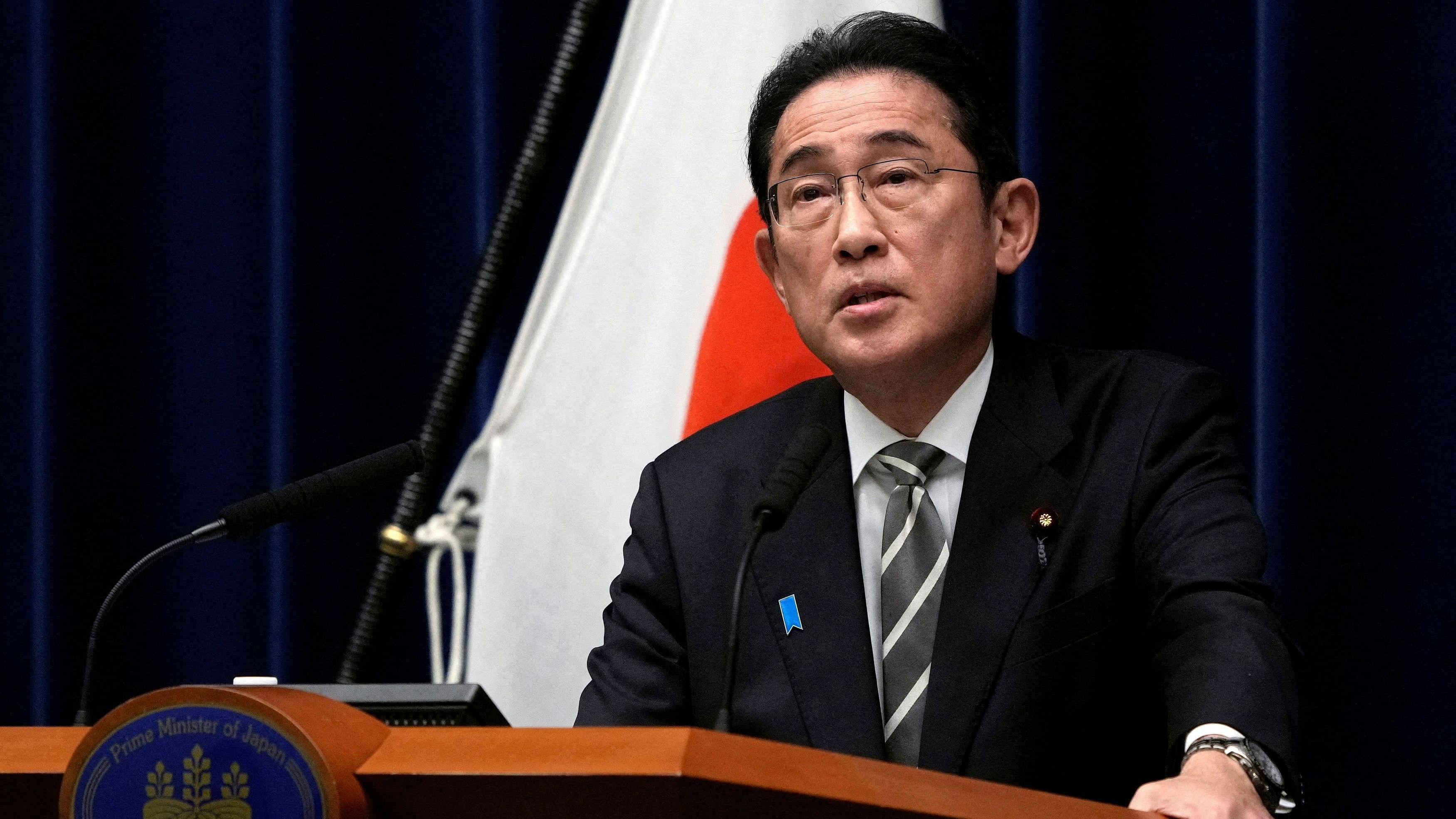 <div class="paragraphs"><p> Japanese Prime Minister Fumio Kishida.</p></div>