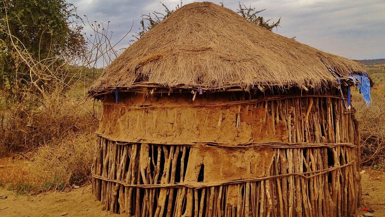 <div class="paragraphs"><p>Representative image of a tribal hut. </p></div>