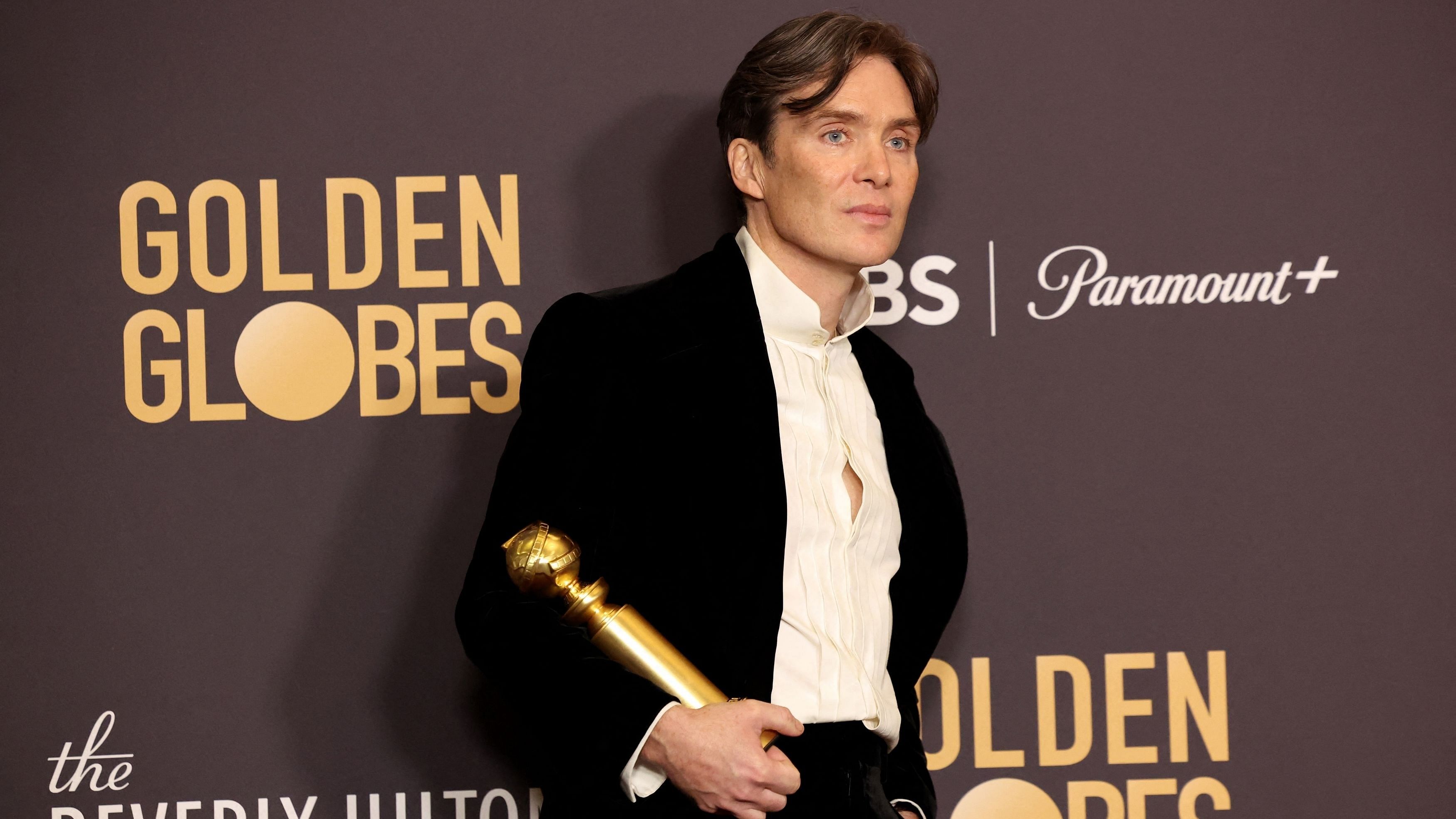 <div class="paragraphs"><p>Cillian Murphy, winner of the award for Best Performance by a Male Actor in a Motion Picture for 'Oppenheimer'.</p></div>