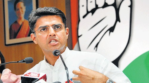 <div class="paragraphs"><p> Sachin Pilot. </p></div>