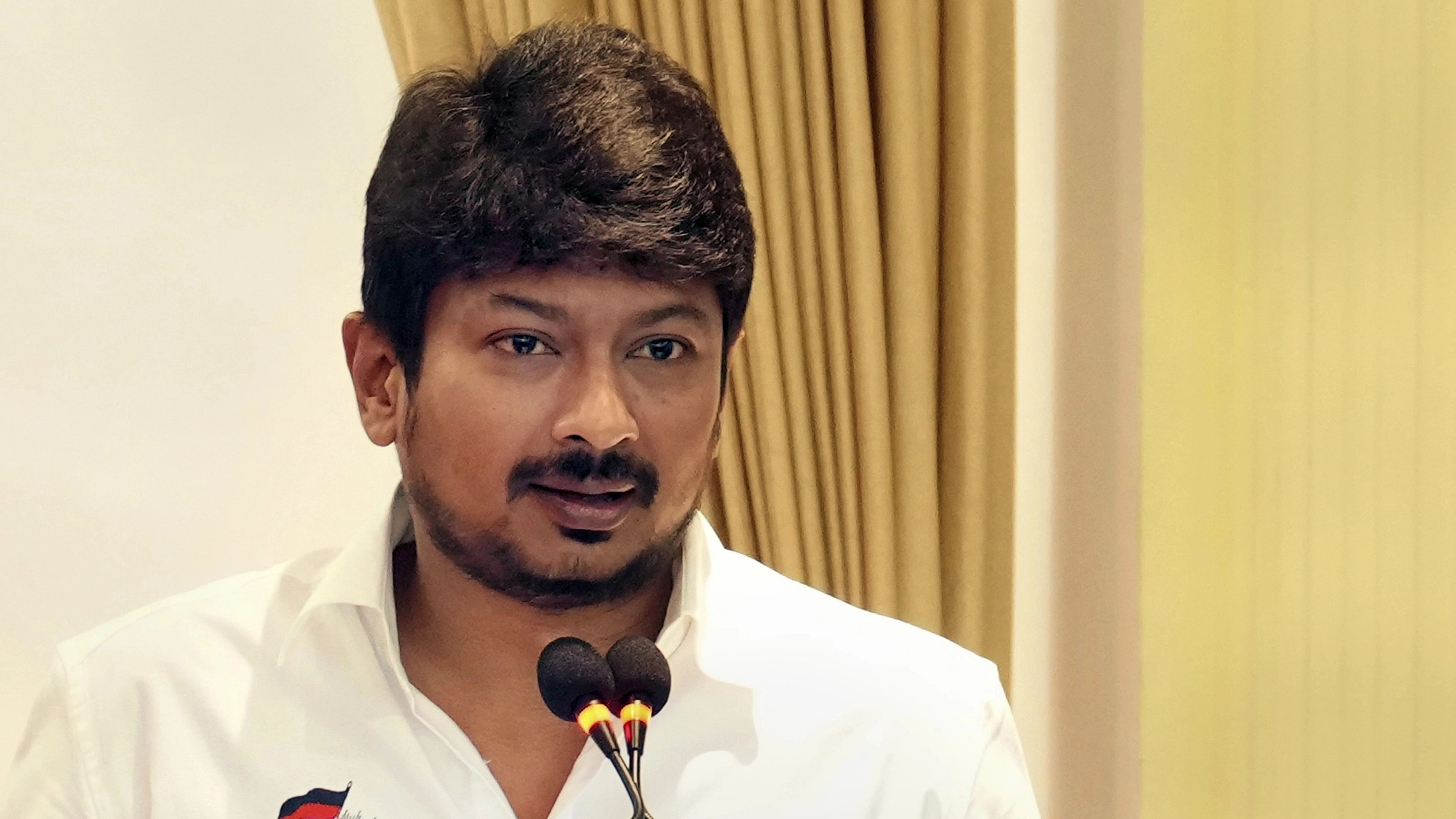 <div class="paragraphs"><p>Tamil Nadu minister and Chief Minister M K Stalin's son, Udhayanidhi Stalin.</p></div>