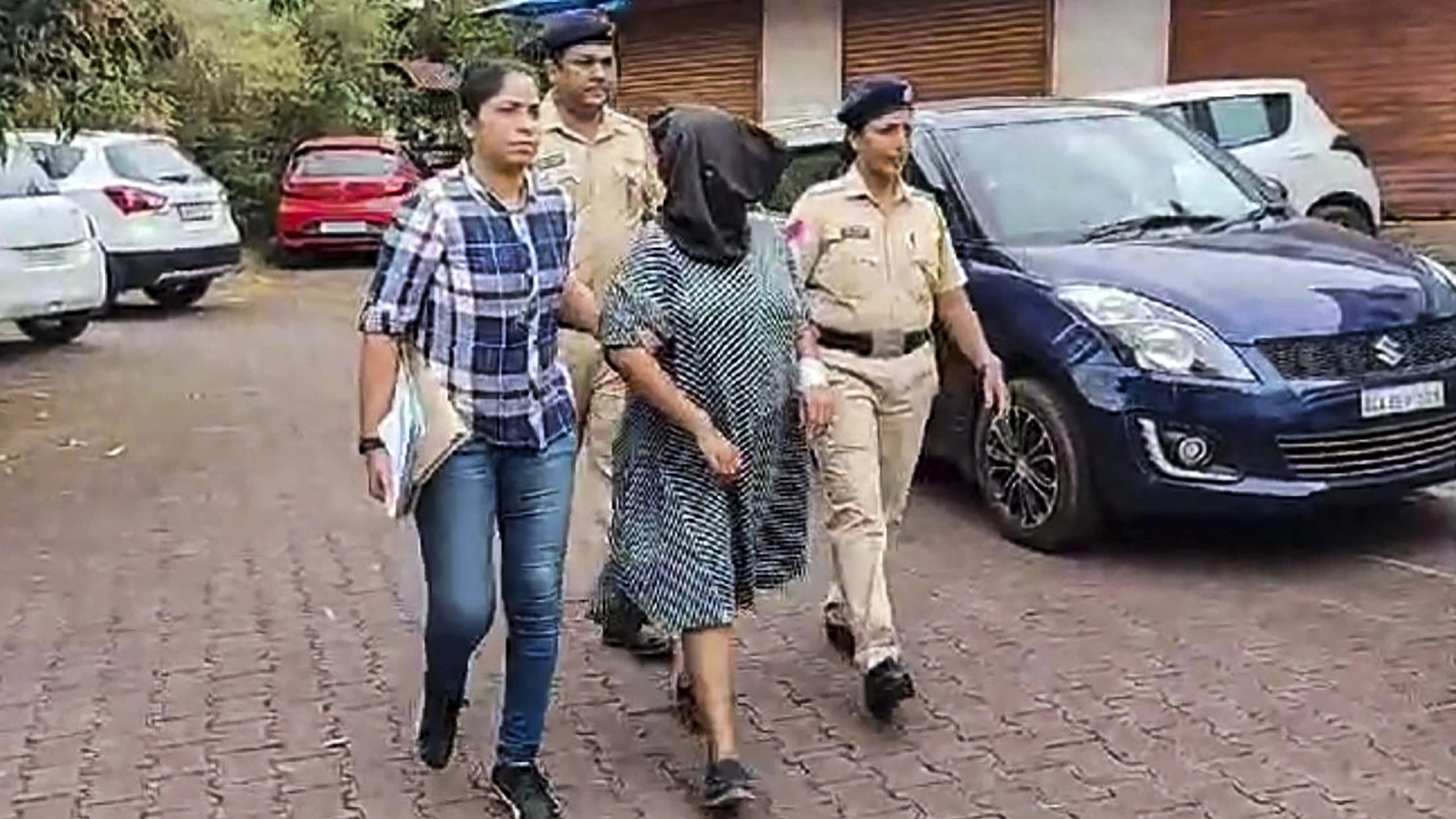 <div class="paragraphs"><p>Suchana Seth, CEO of Bengaluru-based The Mindful AI Lab, who is accused of killing her son, being brought to Mapusa Court in North Goa, Tuesday, January 9, 2024. </p></div>