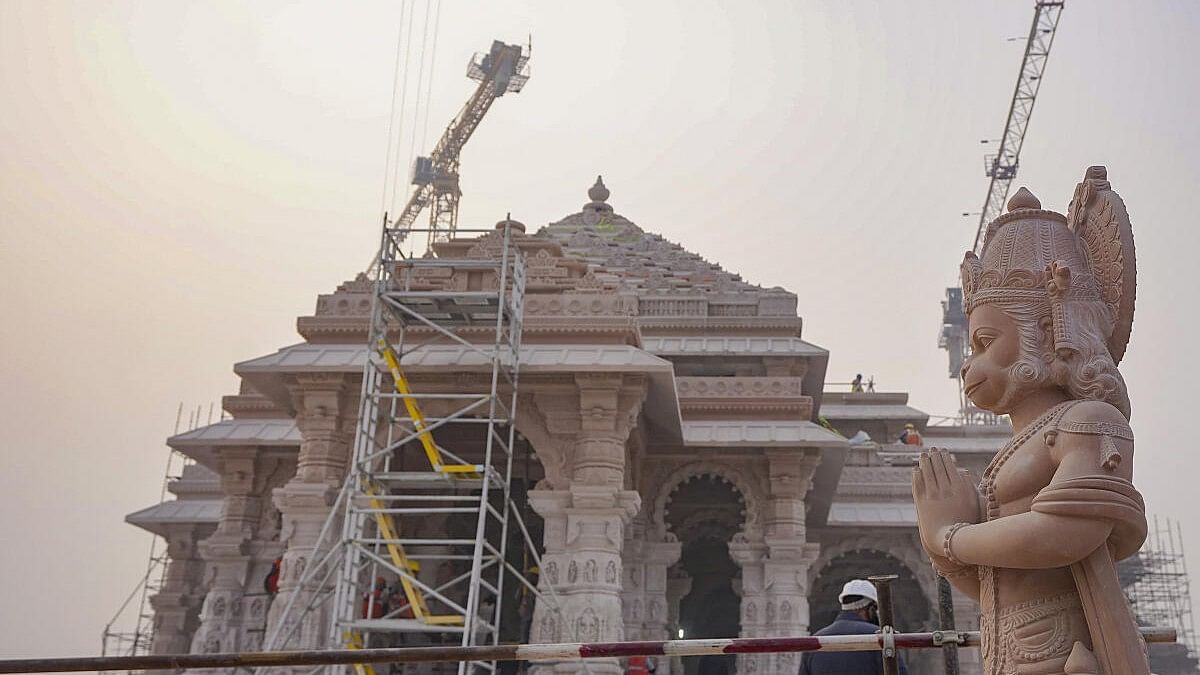 <div class="paragraphs"><p>Shri Ram Janmbhoomi Temple.</p></div>