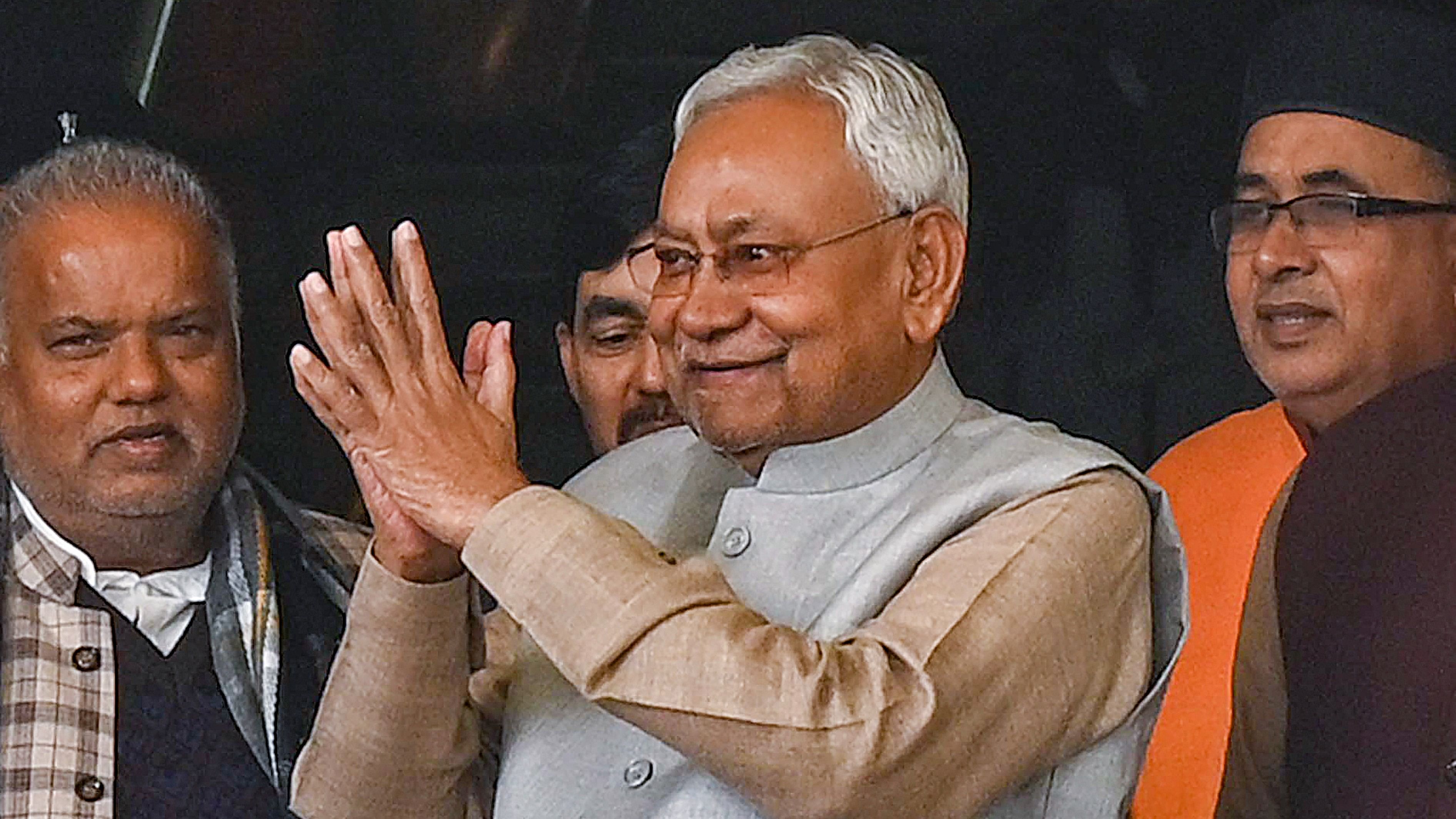 <div class="paragraphs"><p>A file photo of&nbsp;Bihar Chief Minister Nitish Kumar in Patna.</p></div>