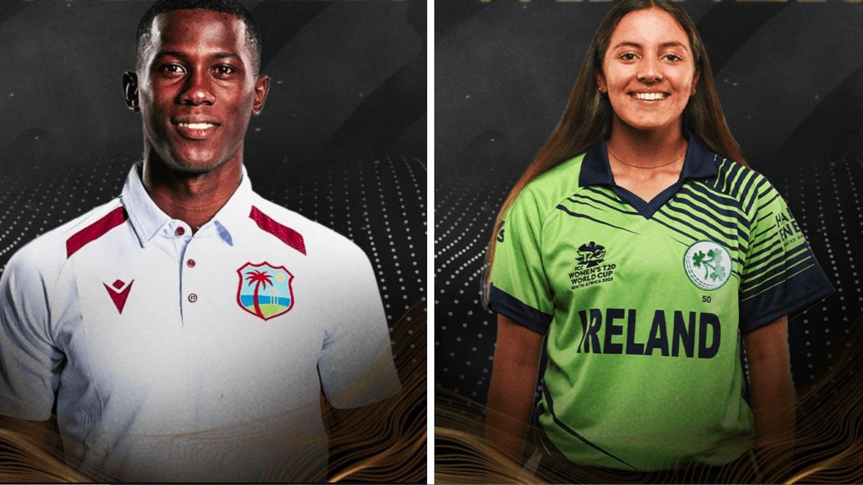 <div class="paragraphs"><p>Pace sensation Shamar Joseph of West Indies and&nbsp;Ireland's explosive young batter Amy Hunter were awarded the&nbsp;ICC Player of the Month in the men and women's categories, respectively.</p></div>