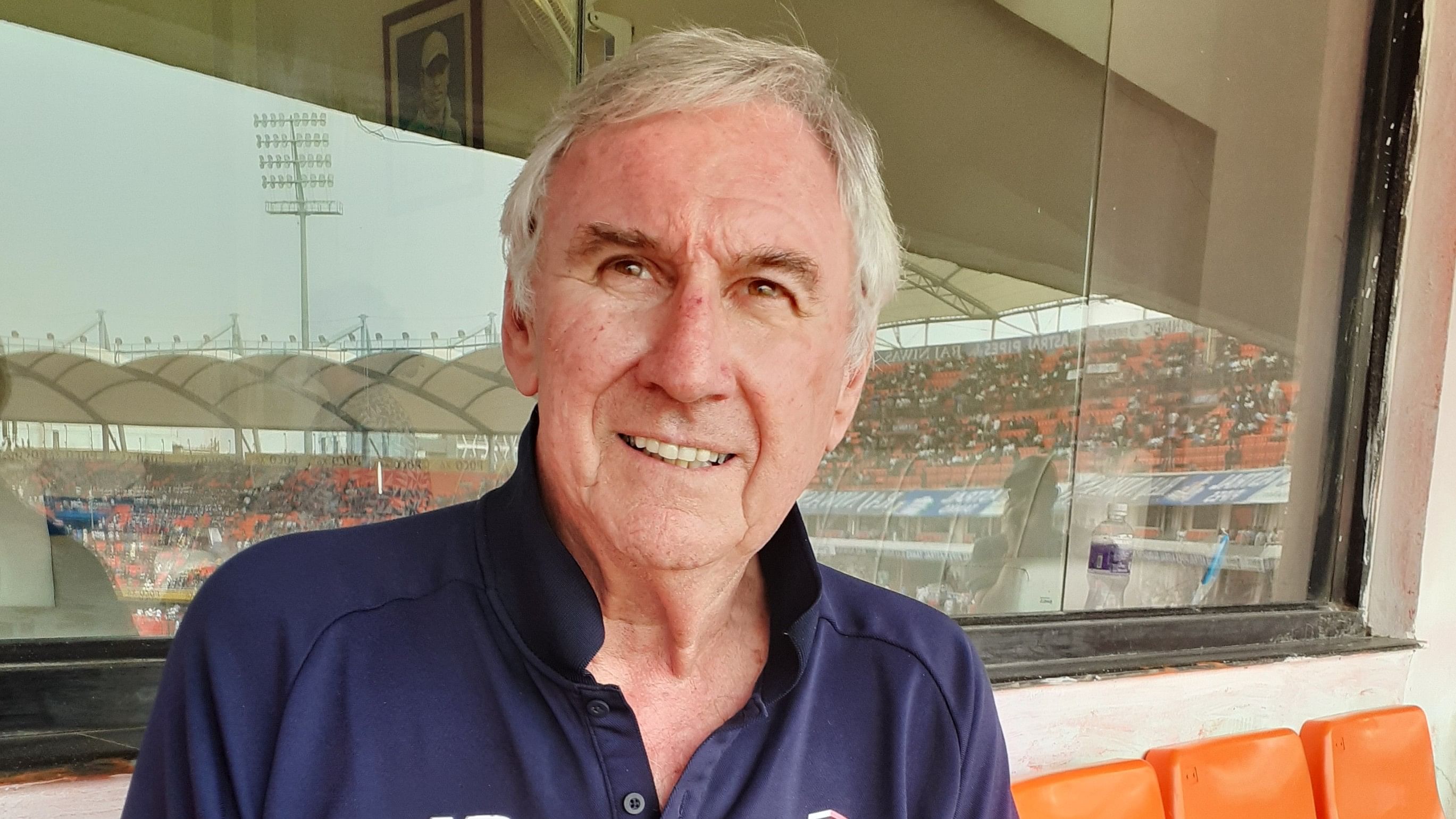 <div class="paragraphs"><p>Former England seamer John Lever is in India with a group of English fans to watch the five-match Test series.&nbsp;</p></div>