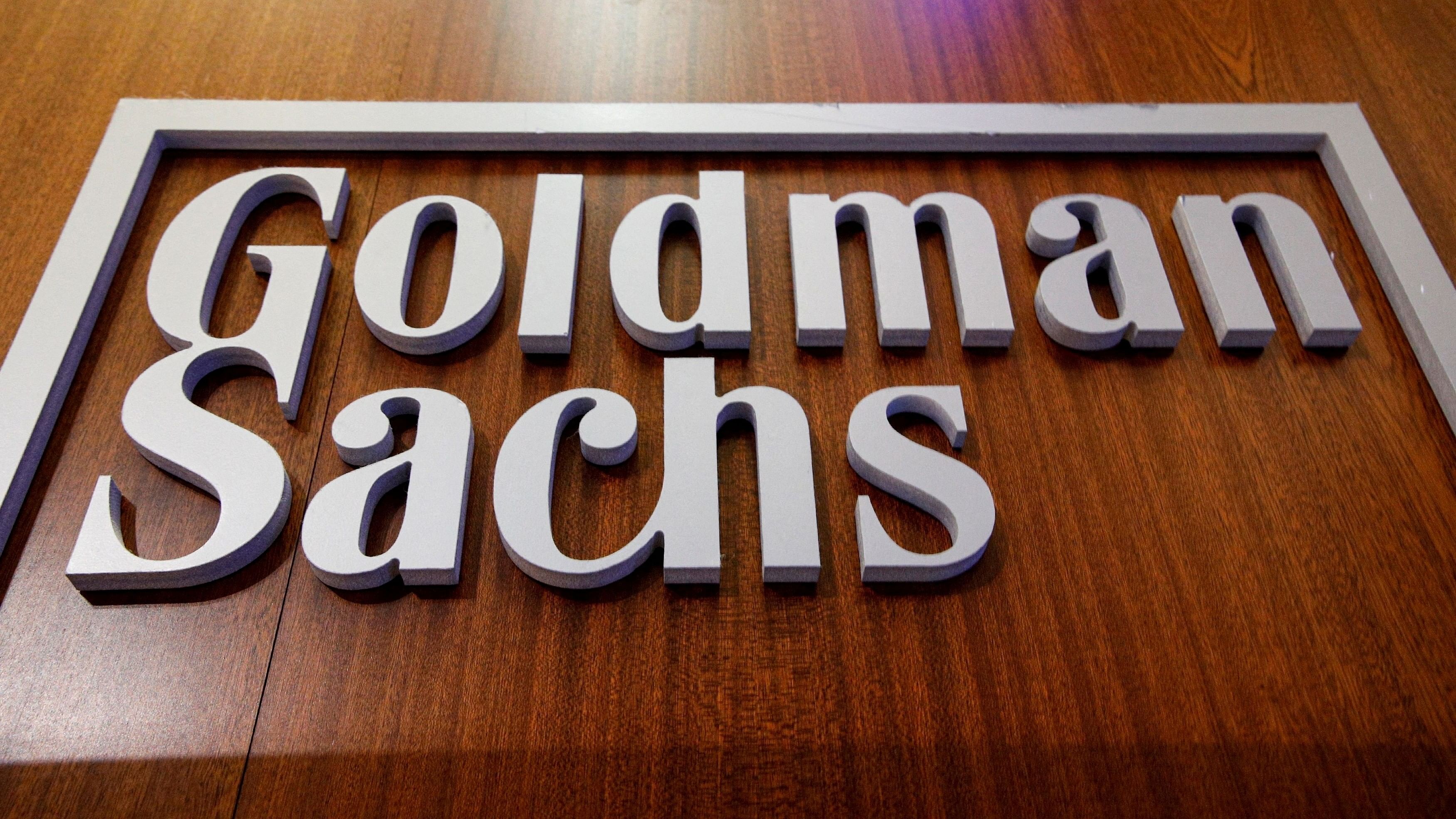 <div class="paragraphs"><p>The Goldman Sachs company logo</p></div>