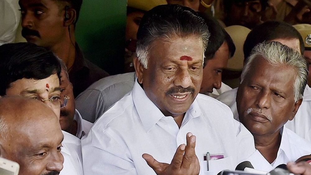 <div class="paragraphs"><p>O Panneerselvam </p></div>