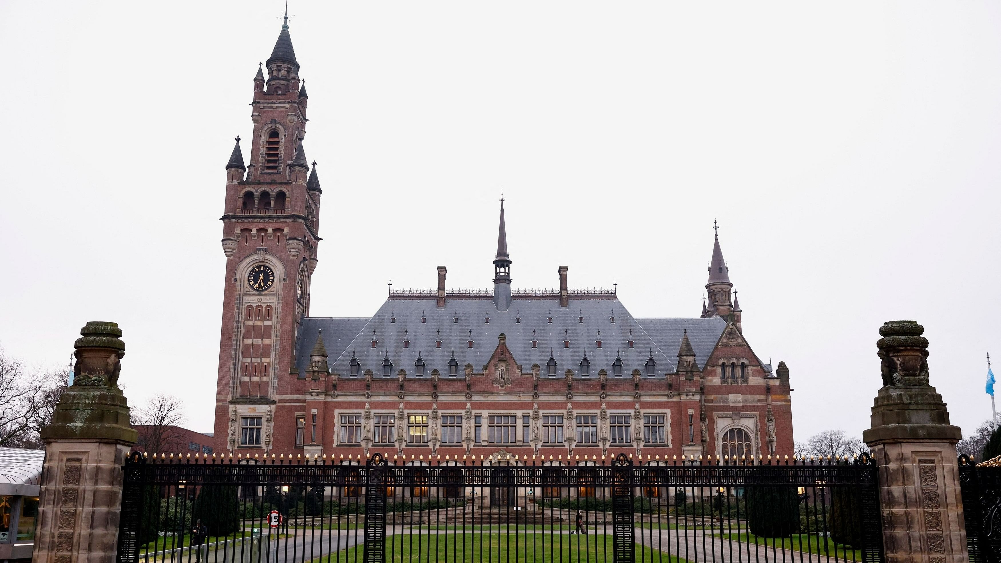 <div class="paragraphs"><p>A general view of the International Court of Justice , also known as the World Court, on the day the judges rule on Russia's request to throw out the Ukraine genocide case in The Hague, Netherlands, February 2, 2024. </p></div>