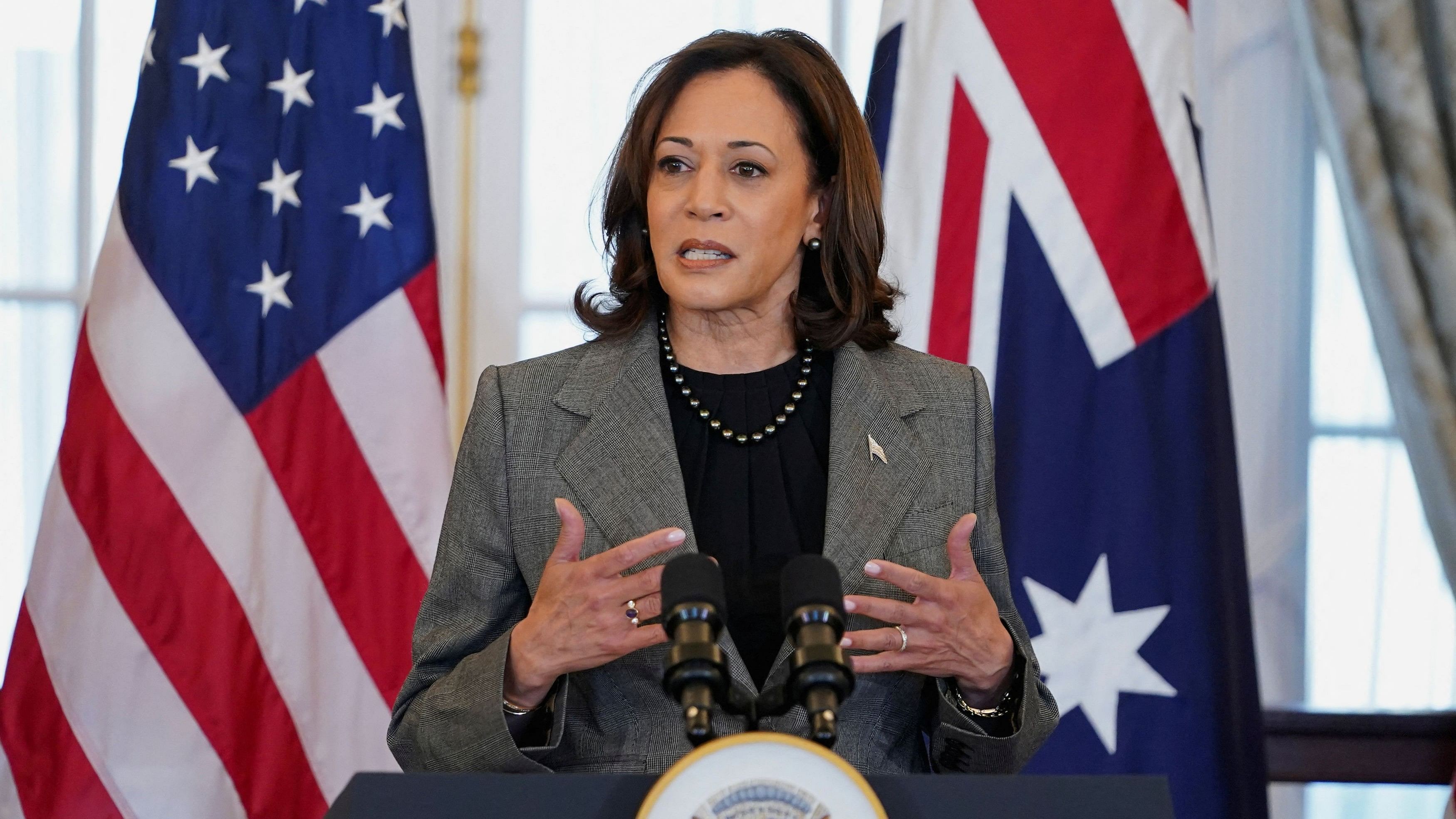 <div class="paragraphs"><p>US Vice President Kamala Harris </p></div>