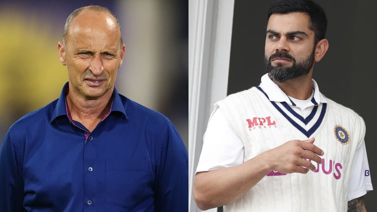 <div class="paragraphs"><p>Former England player Nasser Hussain (left) and star Indian batter Virat Kohli.&nbsp;&nbsp;</p></div>