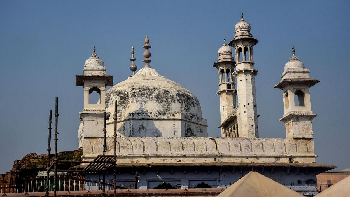 <div class="paragraphs"><p>View of the Gyanvapi mosque.</p></div>