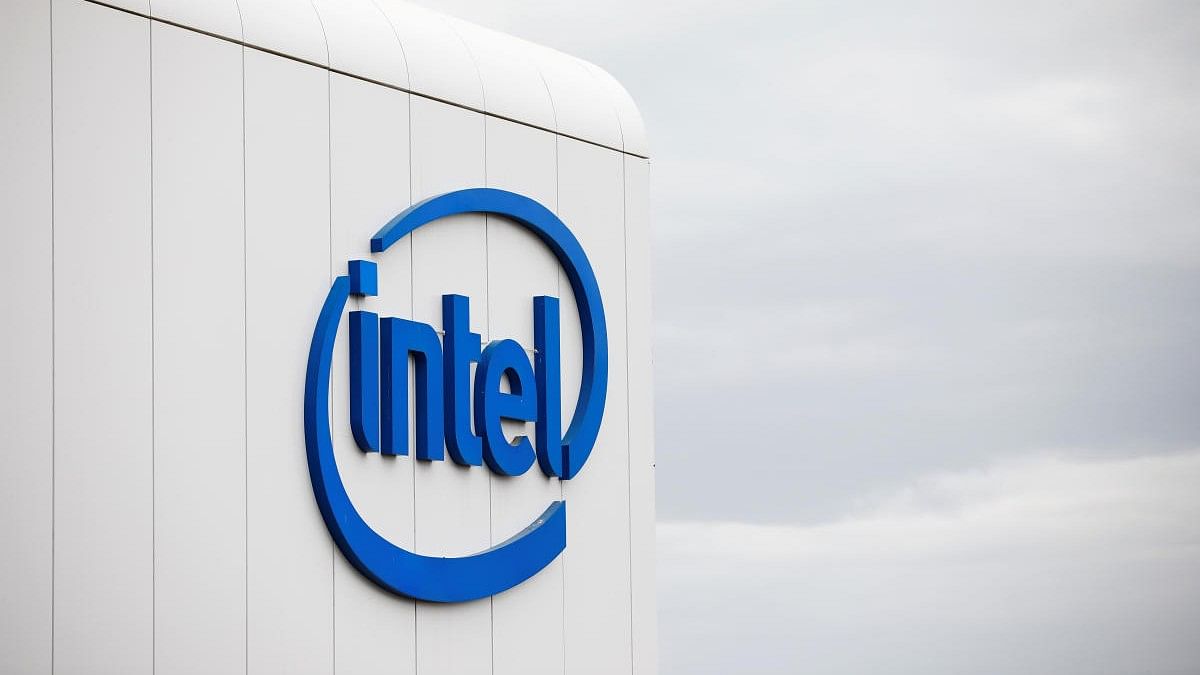 <div class="paragraphs"><p>Intel Corp's logo seen on a building.</p></div>