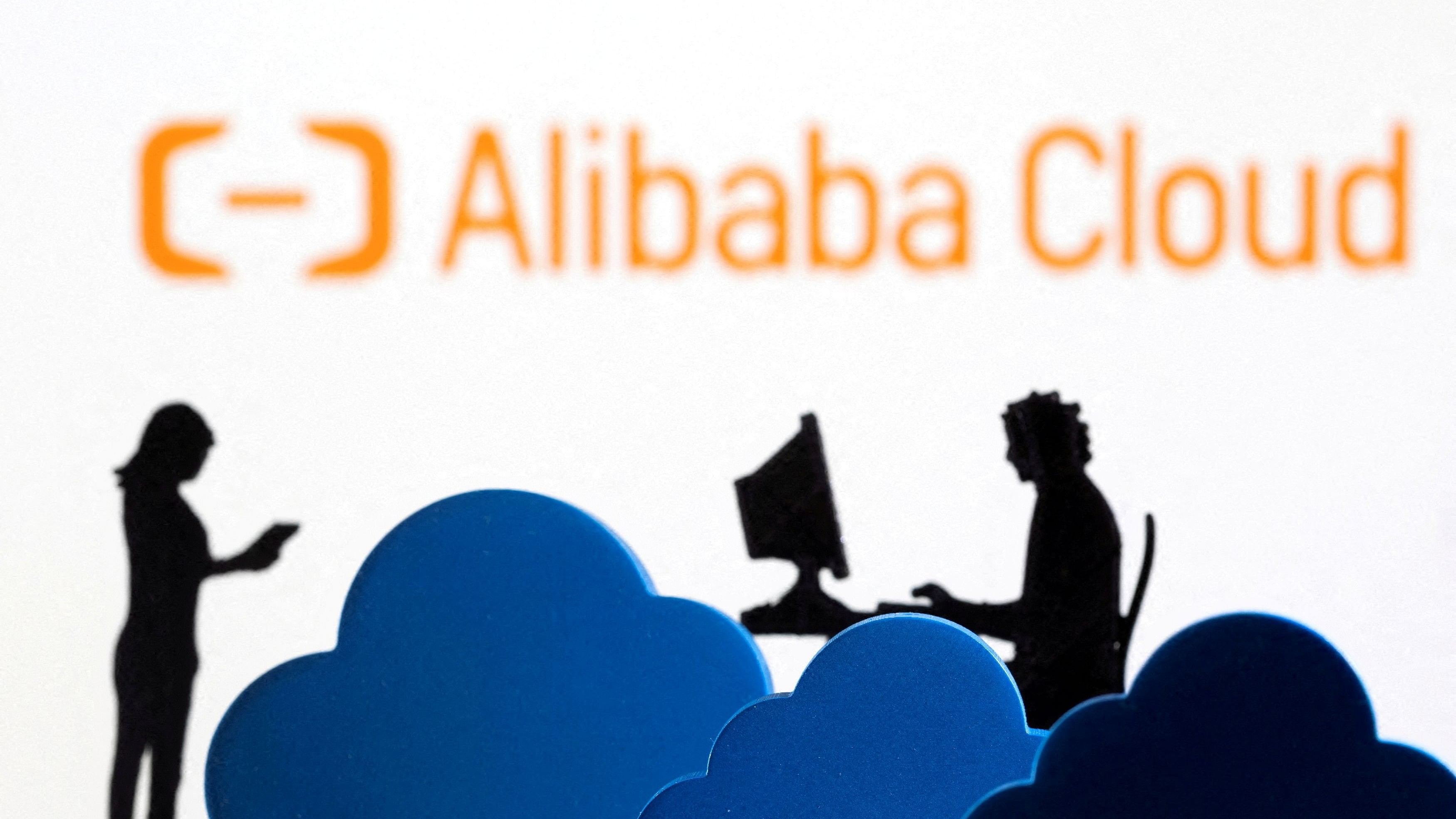 <div class="paragraphs"><p>3D printed clouds and figurines are seen in front of the Alibaba Cloud service logo in this illustration taken Feb. 8, 2022</p></div>